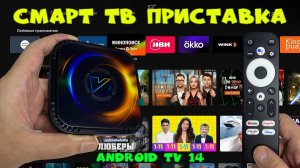 Vontar H728 Смарт ТВ приставка с активным охлаждением на процессоре Allwinner H728