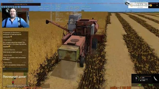 Продолжение играем в Farming Simulator 15 смотреть онлайн