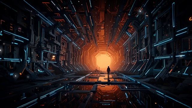 NEURAL NETWORKS - Cyberpunk Sci-Fi Ambient Music - Gaming Music