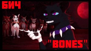 Коты-Воители клип Бич "Bones"