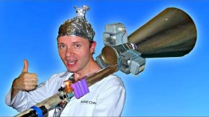 ✅Самодельная МАГНЕТРОННАЯ ПУШКА из микроволновки и электрошокера