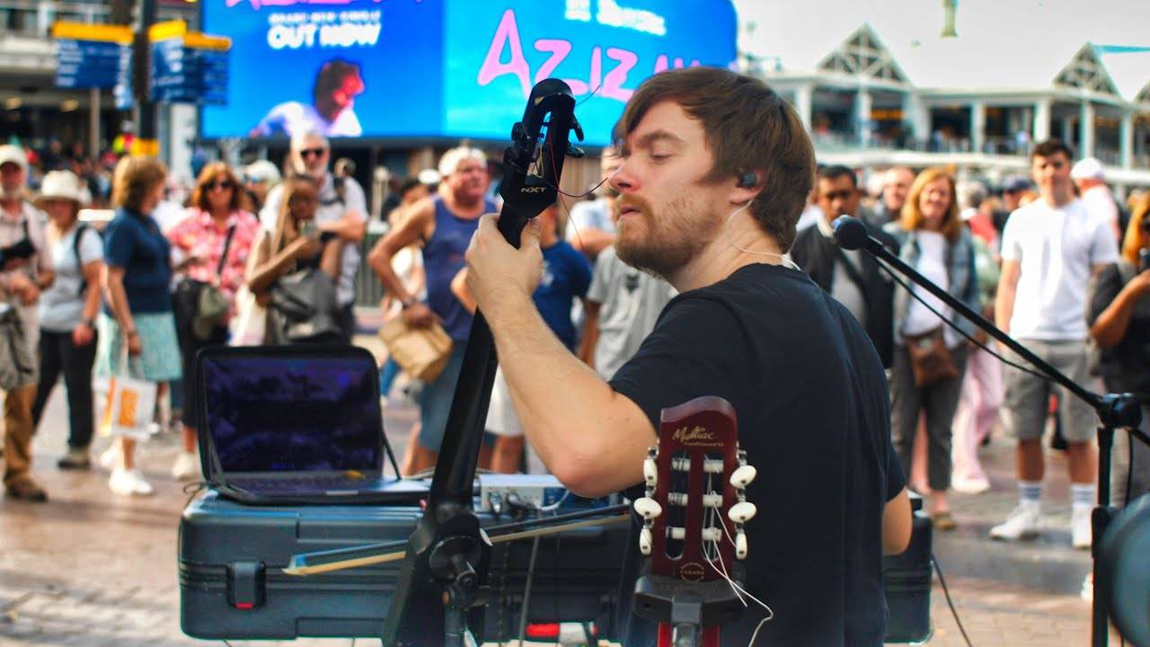 Reinhardt Buhr - Multi-Instrumental Live Looping Street Performance - 05.2025 смотреть онлайн