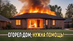 СГОРЕЛ новый ДОМ. Осталась только ИПОТЕКА.