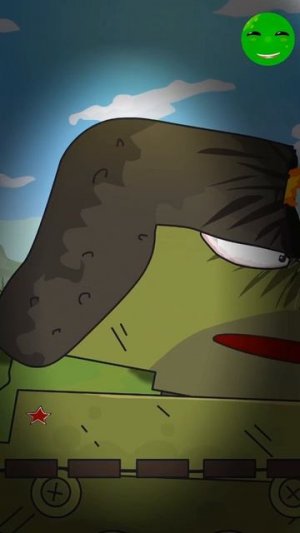 Монстр Восток-1 дал шапку КВ-6 #gerand #восток #мультики_про_танки #shorts