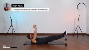 30-Минутная Тренировка Всего Тела с Гантелями В Домашних Условиях | Nobadaddiction