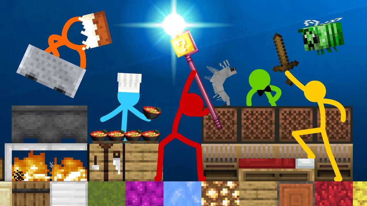 Анимация против Короткометражки о Майнкрафте, 4 сезон - Все серии (31-36) смотреть онлайн