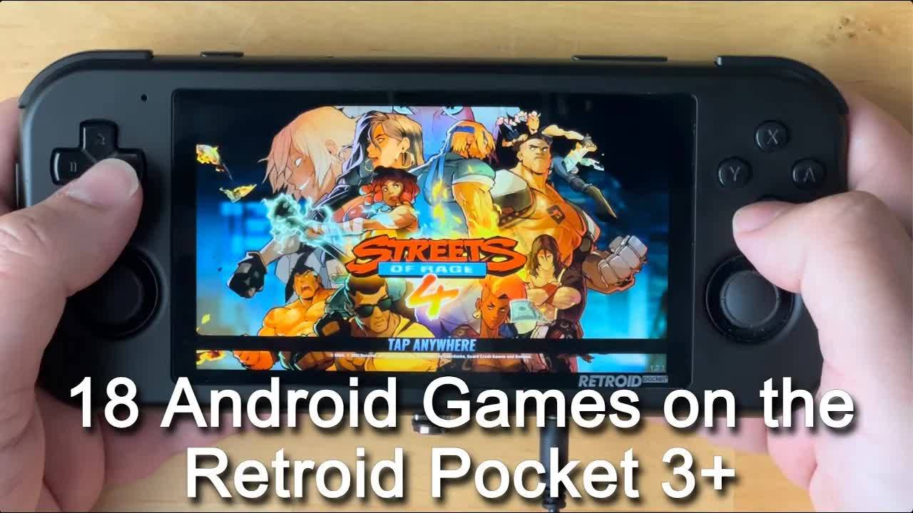 Android-игры на Retroid Pocket 3+ (18 игр) смотреть онлайн