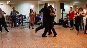 Урок танго с Мириам Ларичи и Леонардо Баррионуево: Гирос