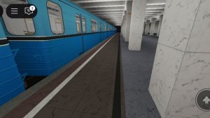 Обкатка Еж3Ру1 на «Пролетарской», Roblox
