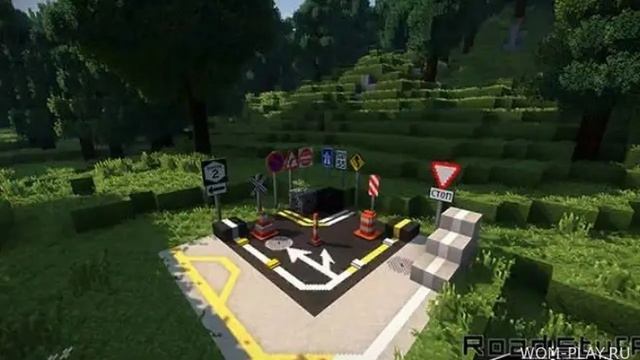 Обзор Мода Road Stuff 2 мод 1.19.2, 1.18.2, 1.17.1, 1.16.5, 1.15.2, 1.14.4, 1.7.10 для Minecraft неи смотреть онлайн