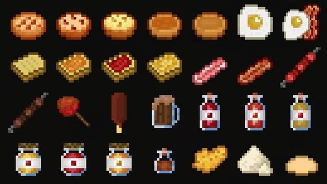 Обзор Мода Worthy Food для Minecraft 1.20.4 смотреть онлайн