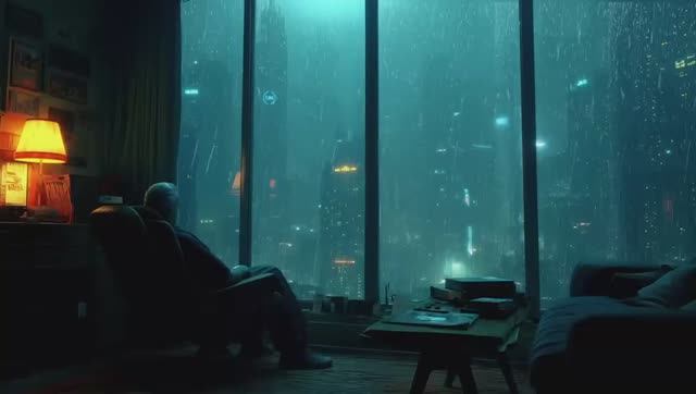 Being _ Relaxing Blade Runner Vibes Soundscape смотреть онлайн