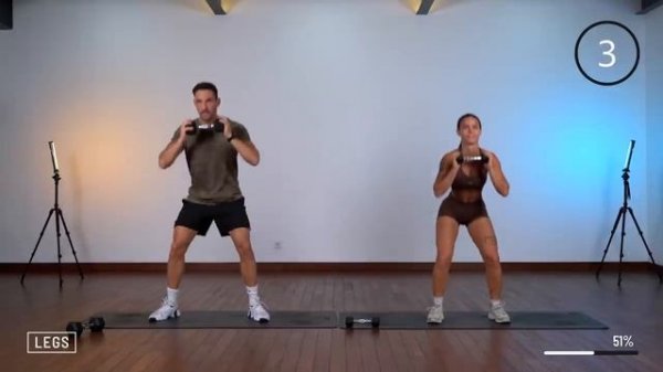 30-МИНУТНАЯ ТРЕНИРОВКА ВСЕГО ТЕЛА С ГАНТЕЛЯМИ - Силовая тренировка Дома | Nobadaddiction