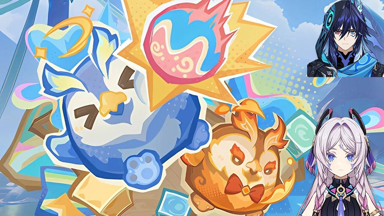 Геншин импакт: Мяч под ритмы: Мецтли Восходящее волной арпеджио