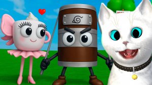 НАШЕЛ НОВЫЕ СЕКРЕТНЫЕ СКИНЫ БАЛЕРИНО КАПУЧИНО И КАПУЧИНО АССАСИНО В РОБЛОКС! Котенок Кронос