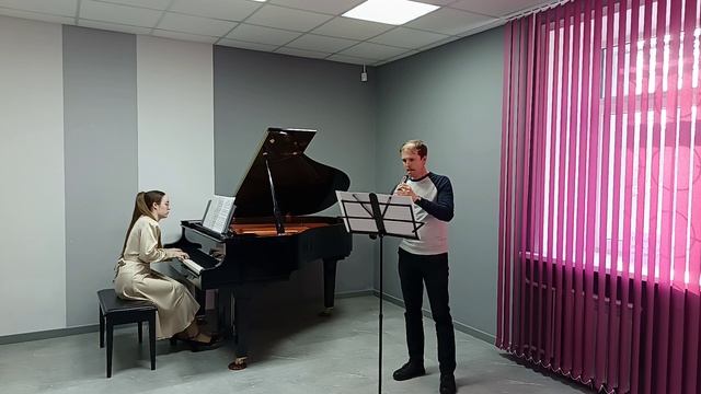 Ж.Б.Лойе Соната для гобоя с фортепиано До Мажор 1,2,3,4 части. Шмидт Алина