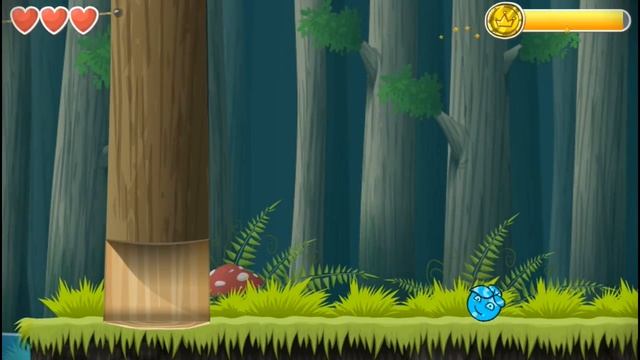 ОГОНЬ И ВОДА ПРОТИВ КВАДРАТОВ КРАСНЫЙ ШАРИК мультик игра про ШАР RED BALL 4 Volume 5 INTO THE CAVE смотреть онлайн
