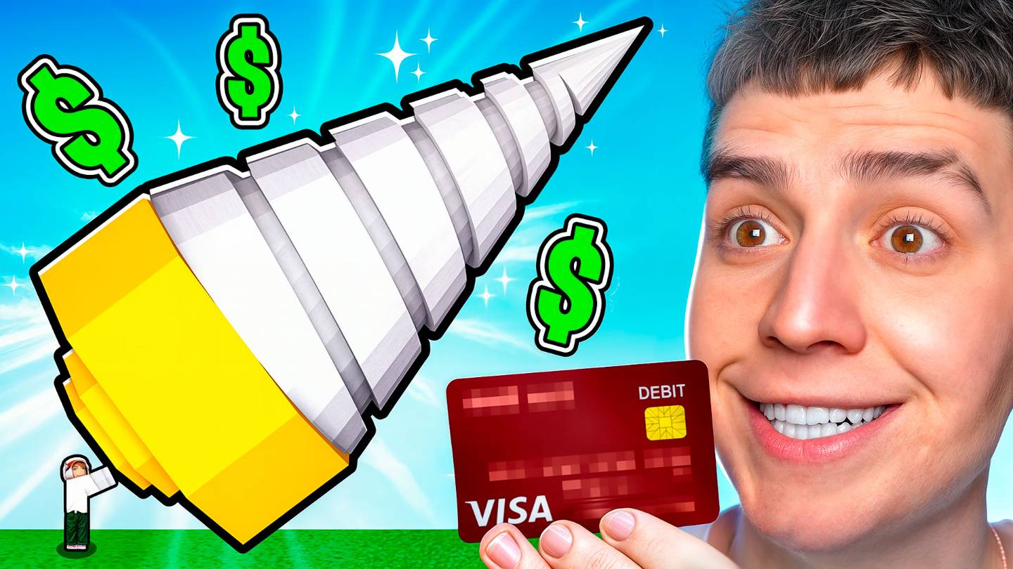 ПОТРАТИЛ 100 000 РОБУКСОВ НА МОЩНУЮ ДРЕЛЬ В РОБЛОКС! СИМУЛЯТОР КОПАНИЯ! смотреть онлайн