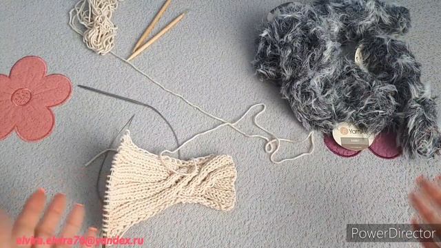 СВЯЗАЛА  СПИЦАМИ ОБРАЗЕЦ ДЛЯ НОВОГО ПУЛОВЕРА/НЕ КУПИЛА ПРЯЖУ СЕГОДНЯ