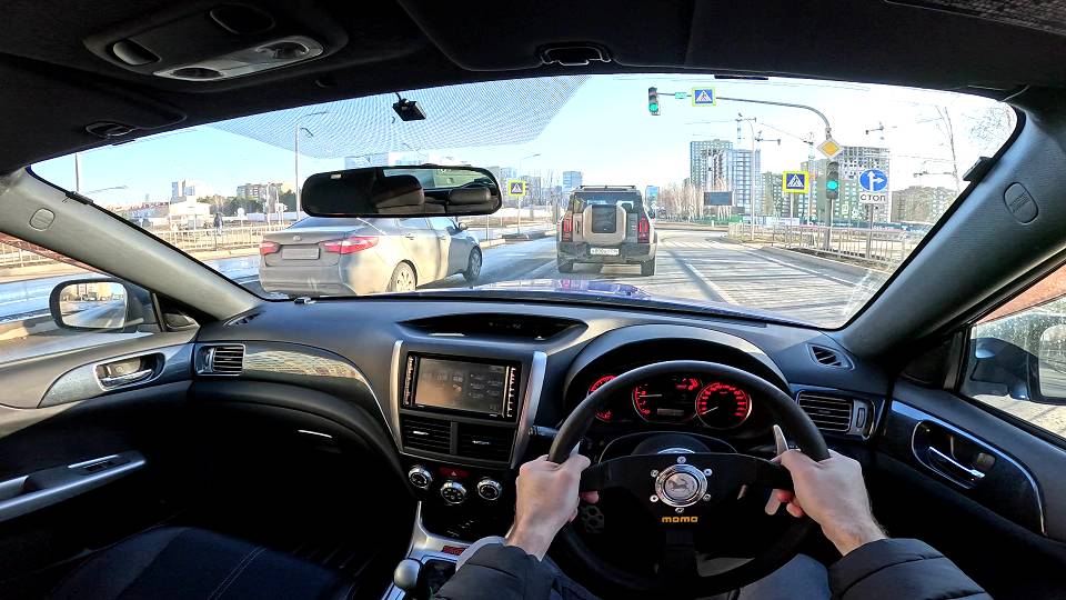 2010 SUBARU IMPREZA WRX STI TYPE S POV TEST DRIVE смотреть онлайн