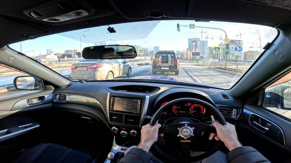 2010 SUBARU IMPREZA WRX STI TYPE S POV TEST DRIVE