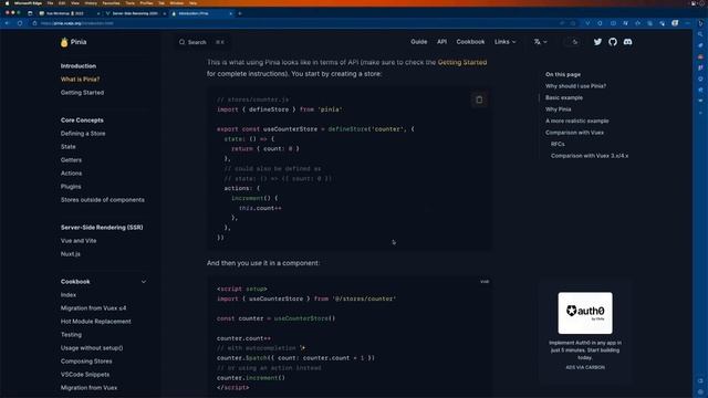 10. 1.8 - Why use Pinia смотреть онлайн
