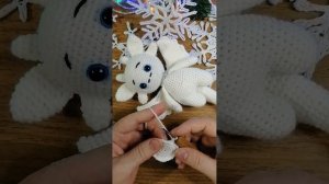 Дракончик Беззубик вязаный крючком. Часть 1. Вяжу мелкие детальки.