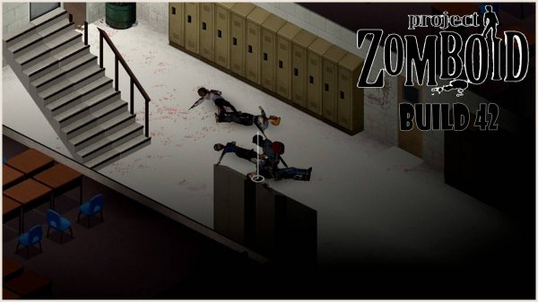 Выживание Project Zomboid Build 42 #16 Неприступная школа !