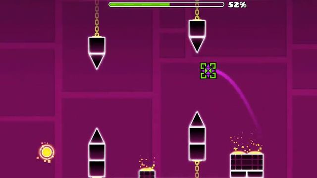 Geometry Dash. Прохождение уровня 