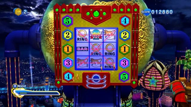 Sonic Generations - Casino Night DLC Sonic Speed Pinball Action (Xbox 360 One Gameplay)