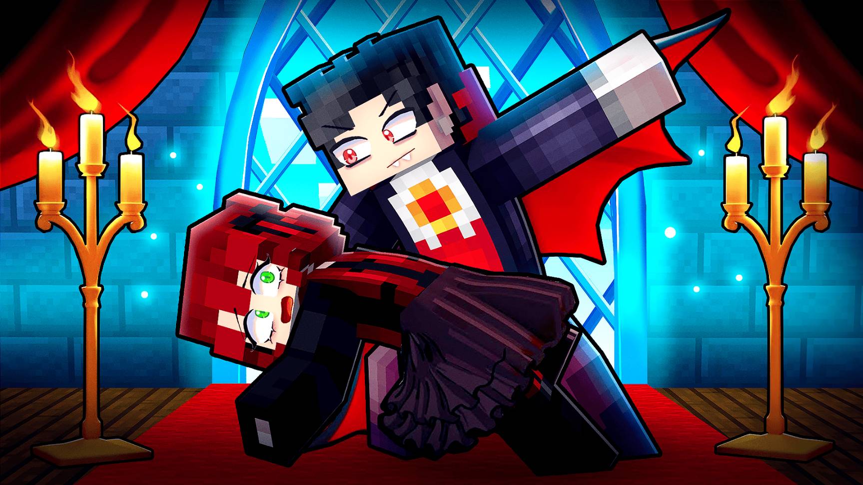 Я Должна выйти замуж за Короля Вампиров в Майнкрафт! смотреть онлайн