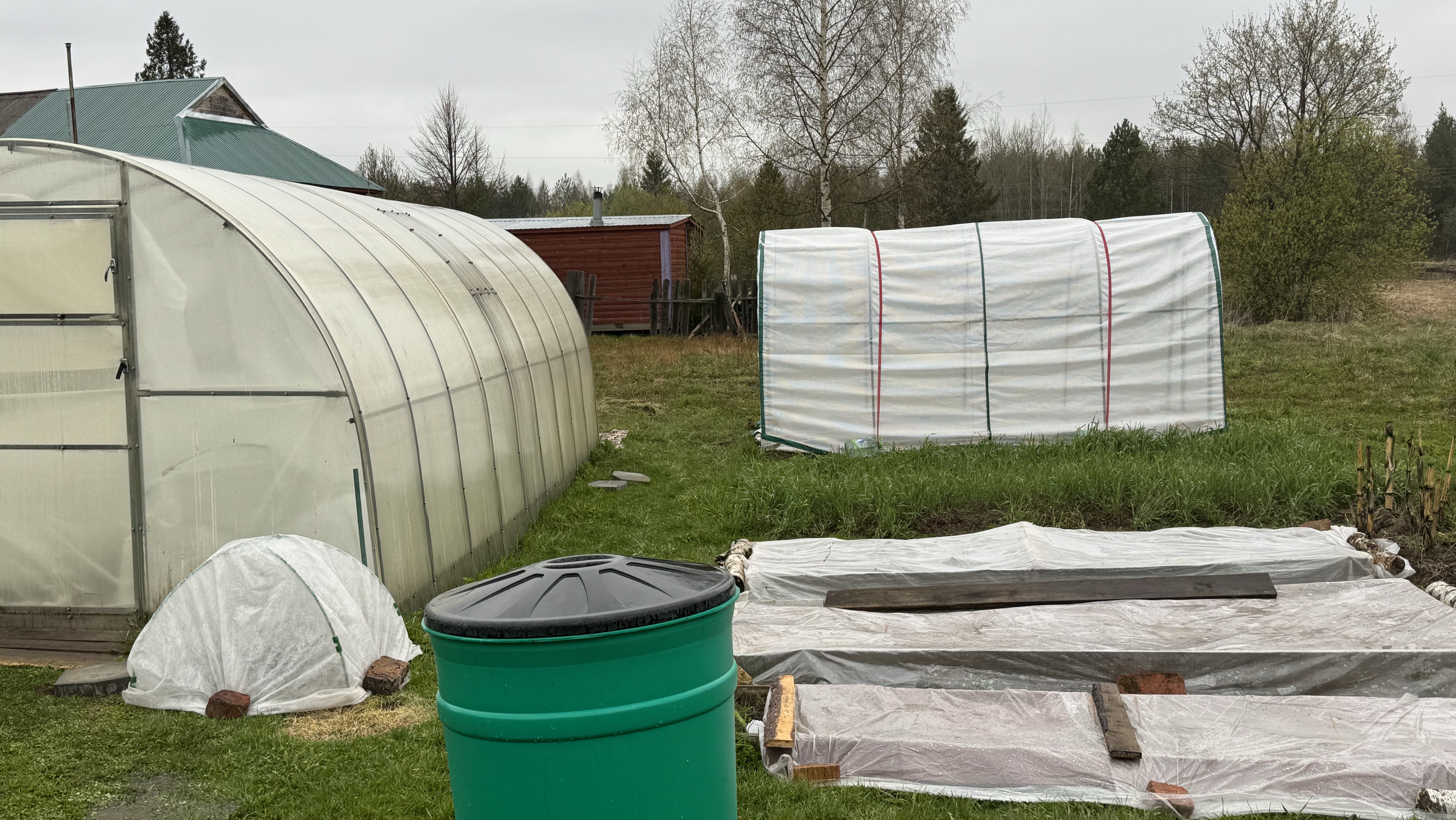 01-03.05.2025 Недобрые майские. Рассаду на фитиль, прогреваю грядки и парник смотреть онлайн