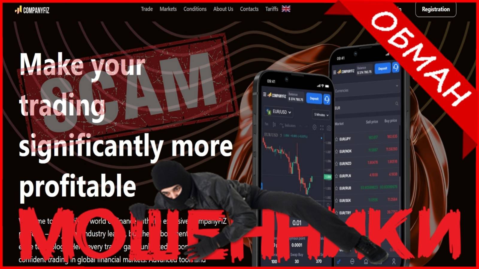 CompanyFIZ (live.companyfiz.com, Companyfiz.com) — ОТЗЫВЫ О САЙТЕ? Мошенник, обман?!