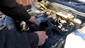 замена датчика ДМРВ Автомобиль ВАЗ 2109 2110 2111 2112 2114 2115 Калина Приора