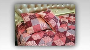 Наволочки, пододеяльники и простыни из лоскутков. Идеи для вдохновения