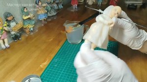 Маруся. Ватная игрушка.