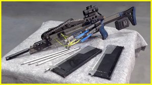 Электромеханический самозарядный арбалет.