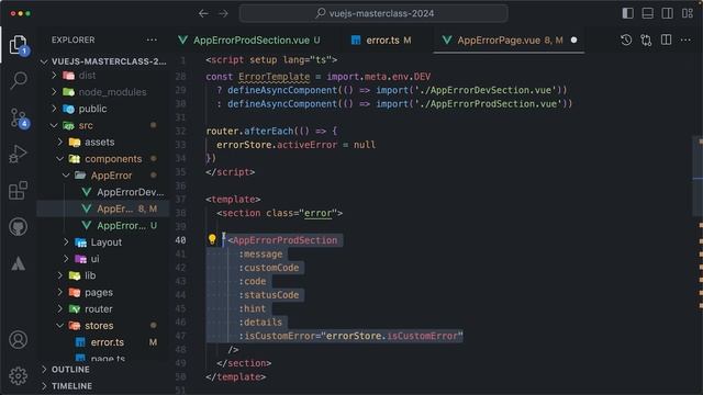 63.-Use-defineAsyncComponent-to-Conditionally-Render-the-Appropriate-Error-Page смотреть онлайн
