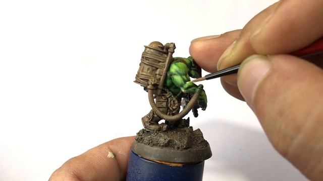 How To Paint Ork Skin
