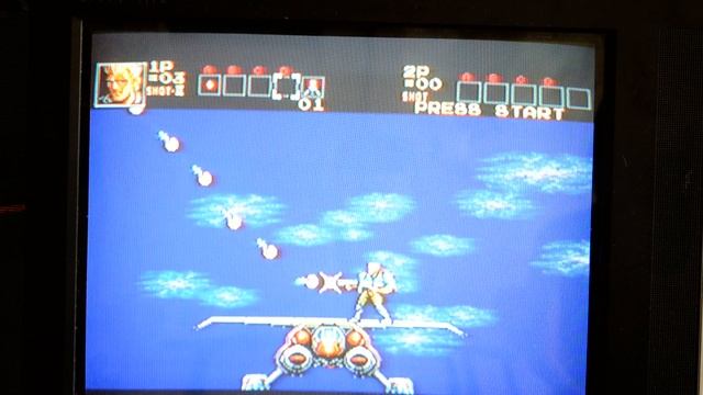 Контра Хард Копс на сеге.Игра с бесмертием. смотреть онлайн