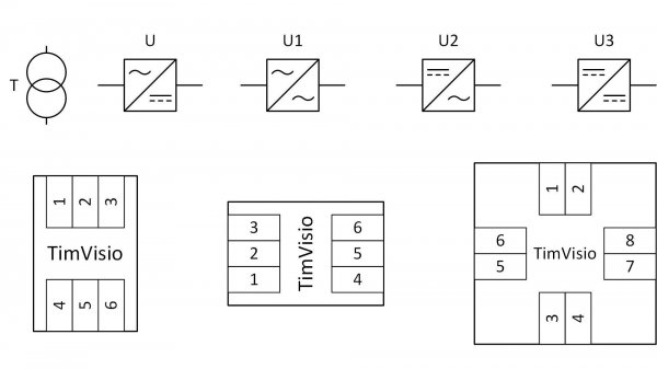 Однолинейная схема TimVisio. Обновление 1.0.5.