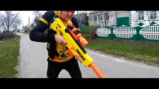 меня убил снайпер из винтовки awm//NERF WAR //Дима Про #awm #nerf #nerfwar смотреть онлайн
