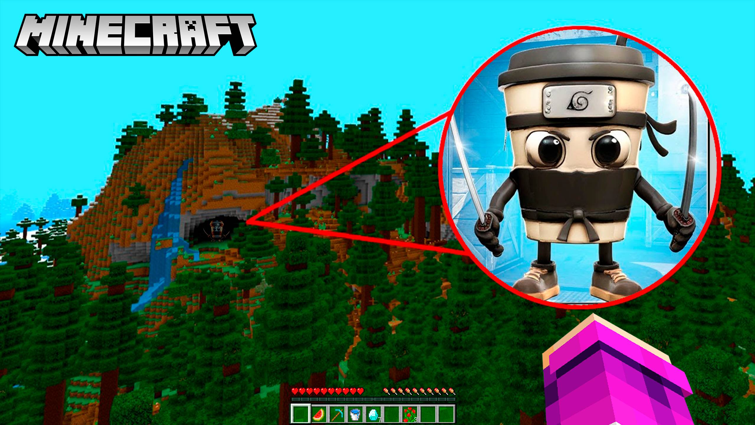 😂 Я НАШЁЛ КАПУЧИНО АСАСИНО МЕМ В МАЙНКРАФТ! БРЕЙНРОТ ЖИВОТНЫЕ смотреть онлайн