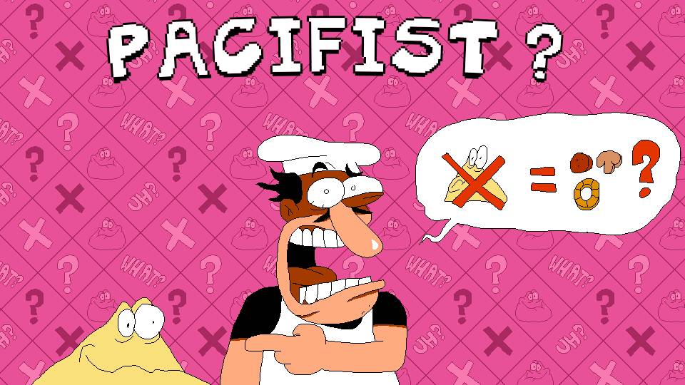 Можно ли быть пацифистом в Pizza Tower? смотреть онлайн