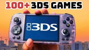 100+ игр с Nintendo 3DS на ANBERNIC RG406H