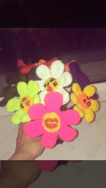 Ромашка🌼🌸-Мои вязаные/Menim əl işim😀 смотреть онлайн