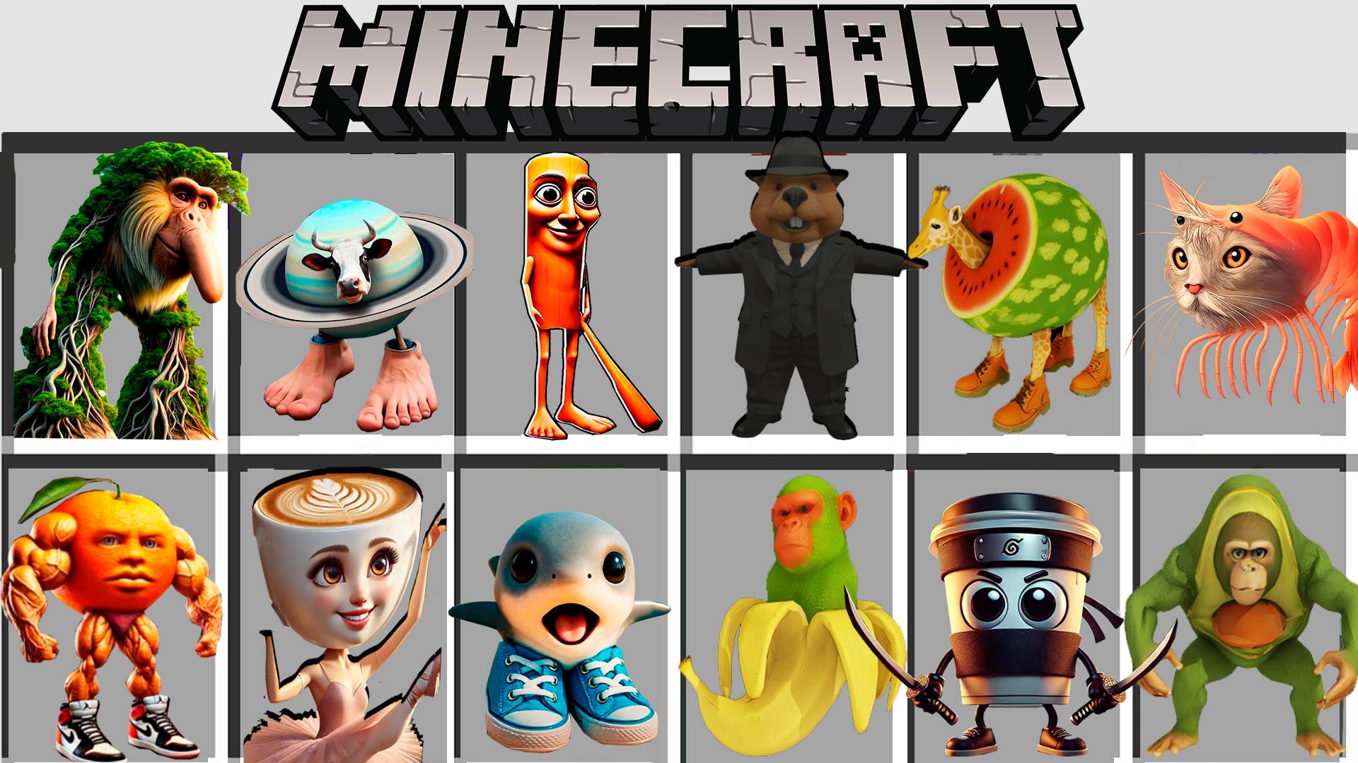 Я НАШЁЛ НОВЫЙ МОД НА БРЕЙНРОТ ЖИВОТНЫХ В МАЙНКРАФТ смотреть онлайн