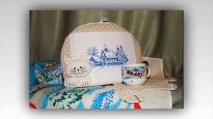 Грелка на чайник в лоскутном варианте. Идеи для вдохновения