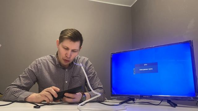 Как настроить телевизор HARTNES HT-24H06B-VZ на бесплатное телевидение смотреть онлайн