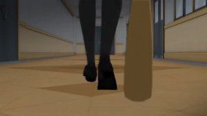 Яндере симулятор. Аяна грохает свою соперницу